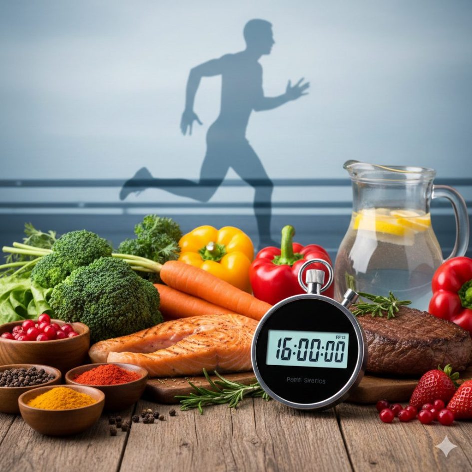 Dinámica nutritiva del ayuno intermitente variable. Mejora tu calidad de vida alargando tu vida y sin pasar hambre.